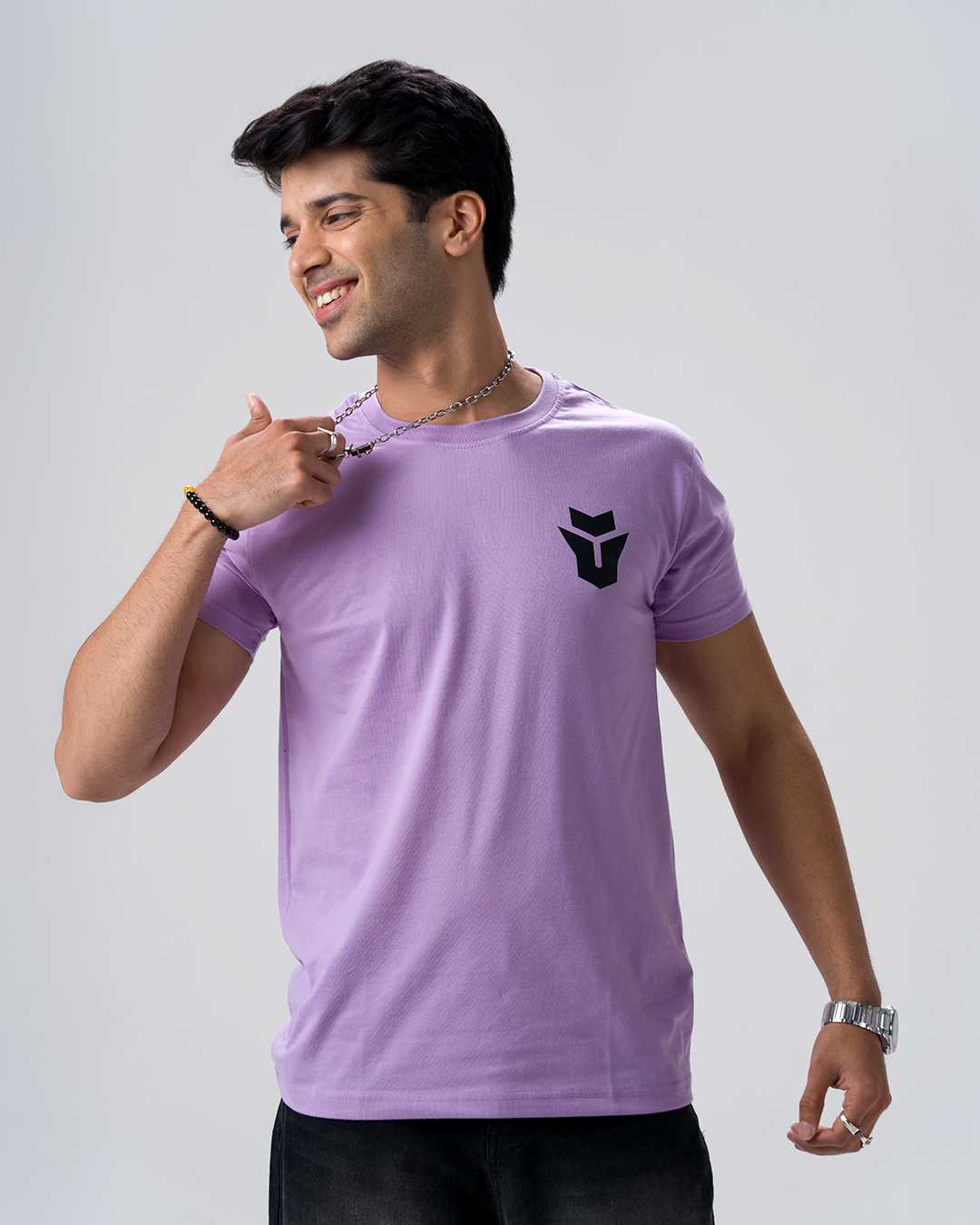 Icon Essential Basic T-Shirt — Lavender