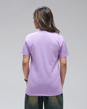 Chill Baby Let Them Hate Acid Wash T-Shirt — Lavender