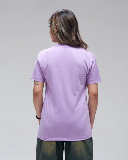 Chill Baby Let Them Hate Acid Wash T-Shirt — Lavender