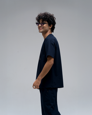 Offtribe Co-ord Set — Navy Blue