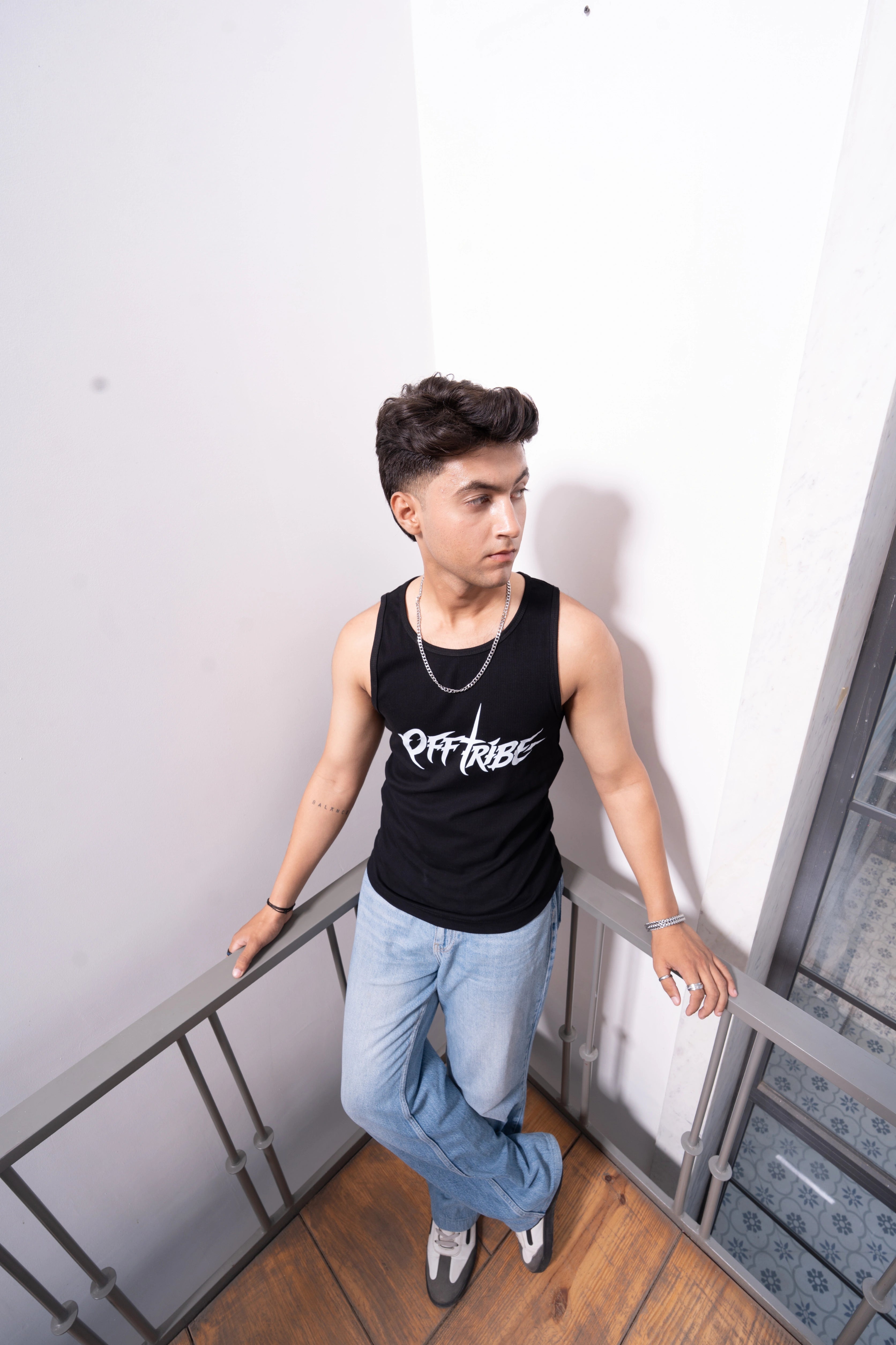 Black Offtribe H&M Tank