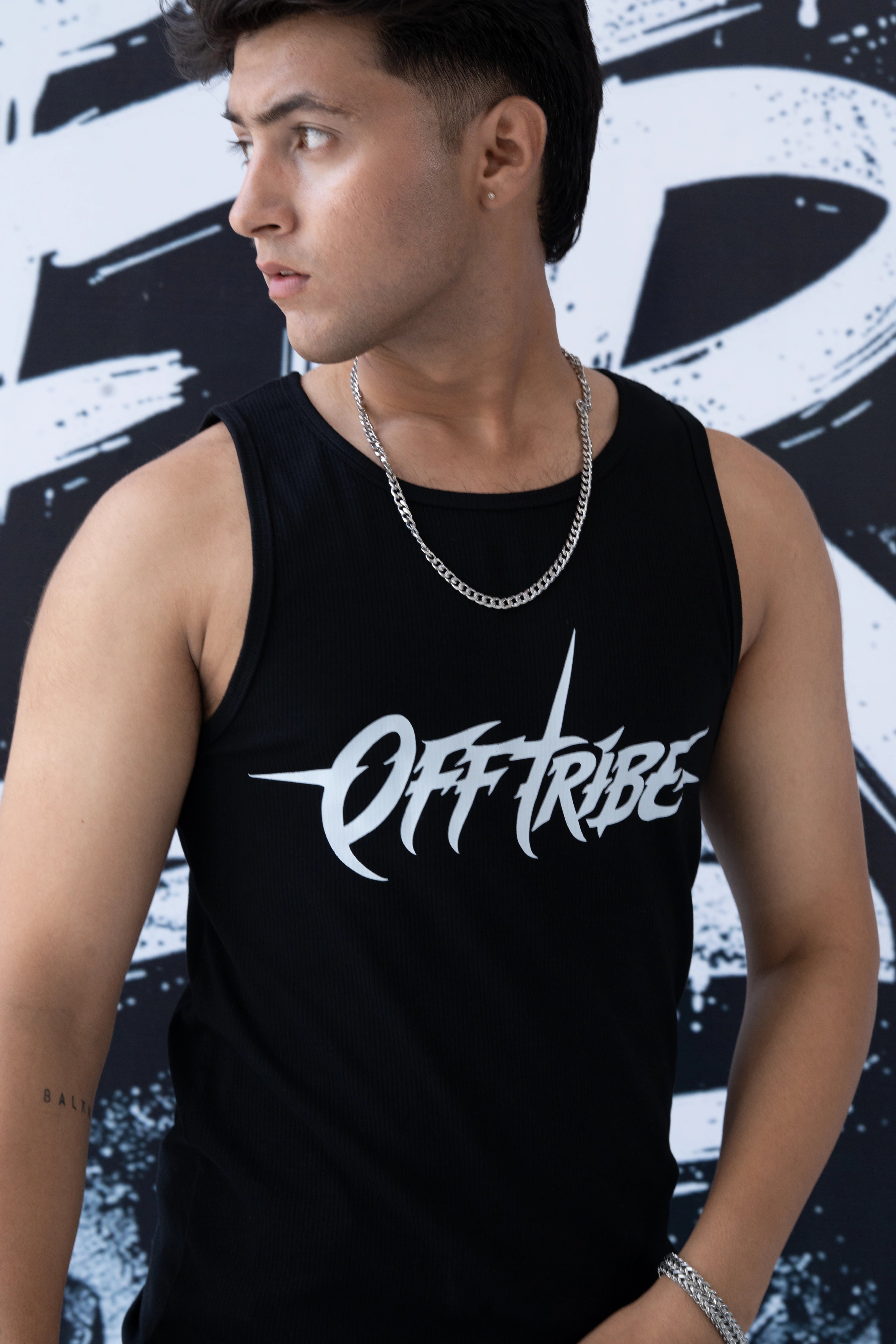 Black Offtribe H&M Tank