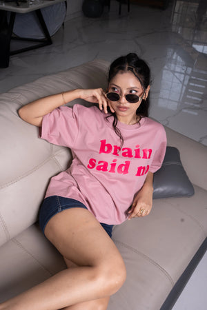 Deep Wine Owl Front Tee