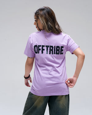 Offtribe Logo Back Logo T-Shirt — Lavender