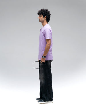 Offtribe Logo Back Logo T-Shirt — Lavender