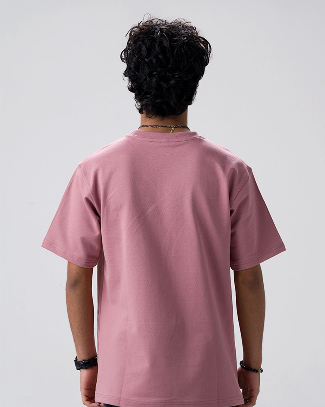 Sly Fox Embroidery T-Shirt — Pink