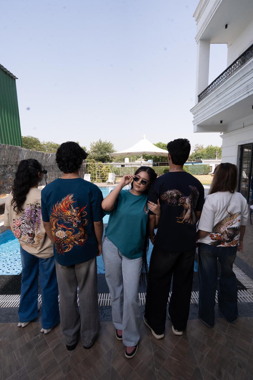 Off White Owl Back Tee
